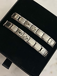 Charm çelik bileklik