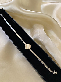 Gümüş renk çelik bileklik