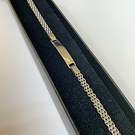 Gümüş renk çelik bileklik