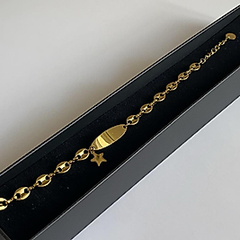 Gold çelik bileklik