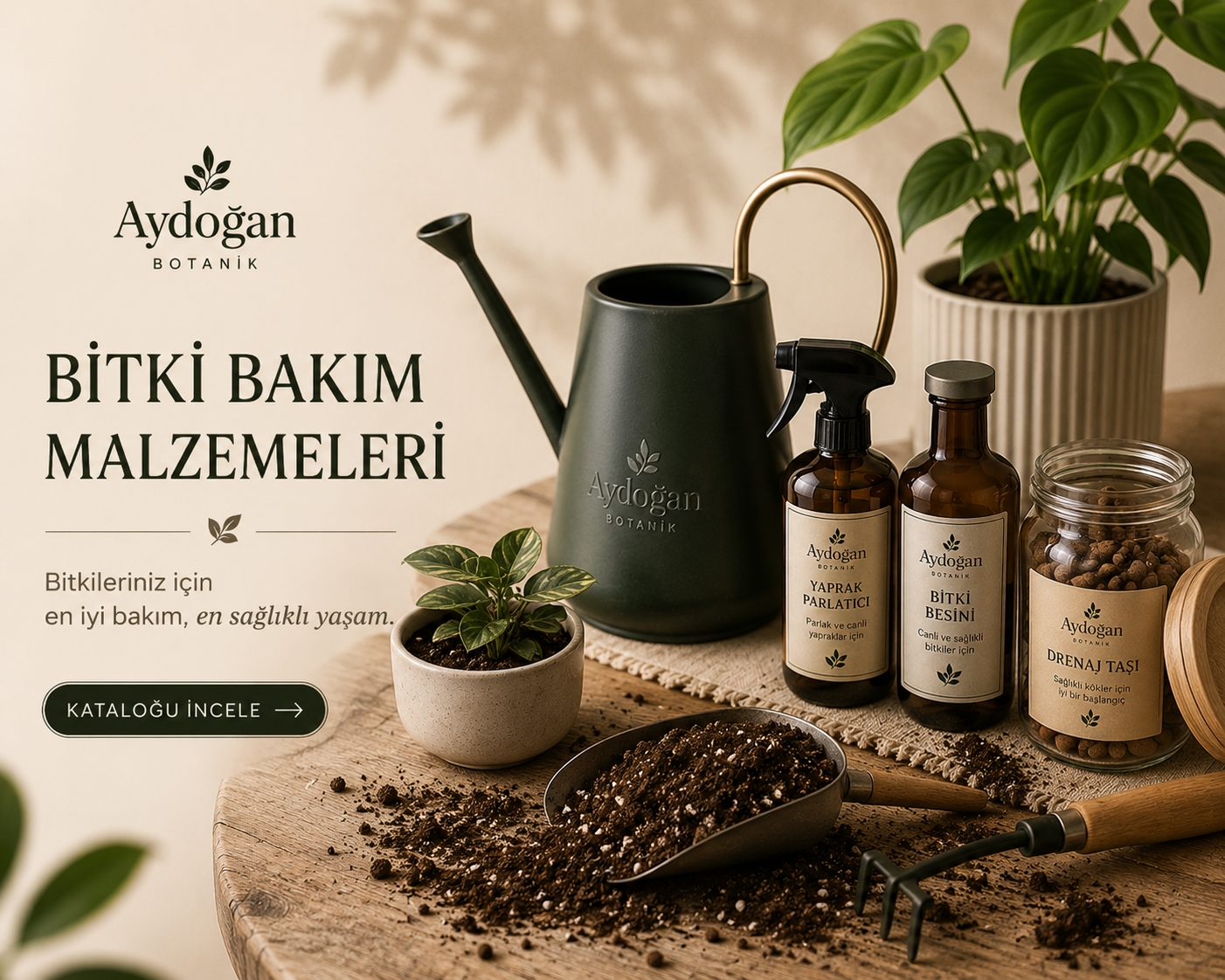 Bitki Bakım Malzemeleri