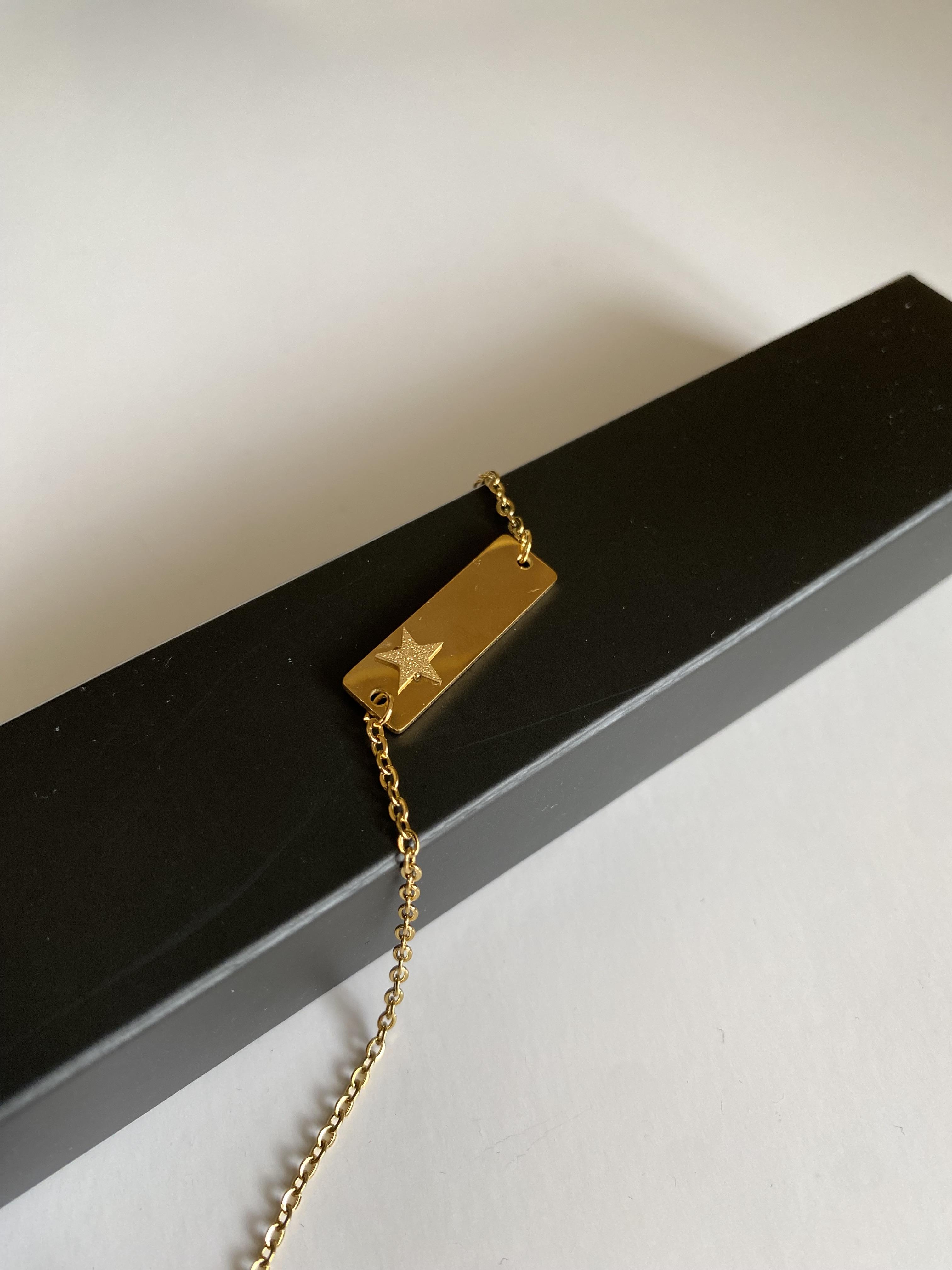 Gold çelik bileklik