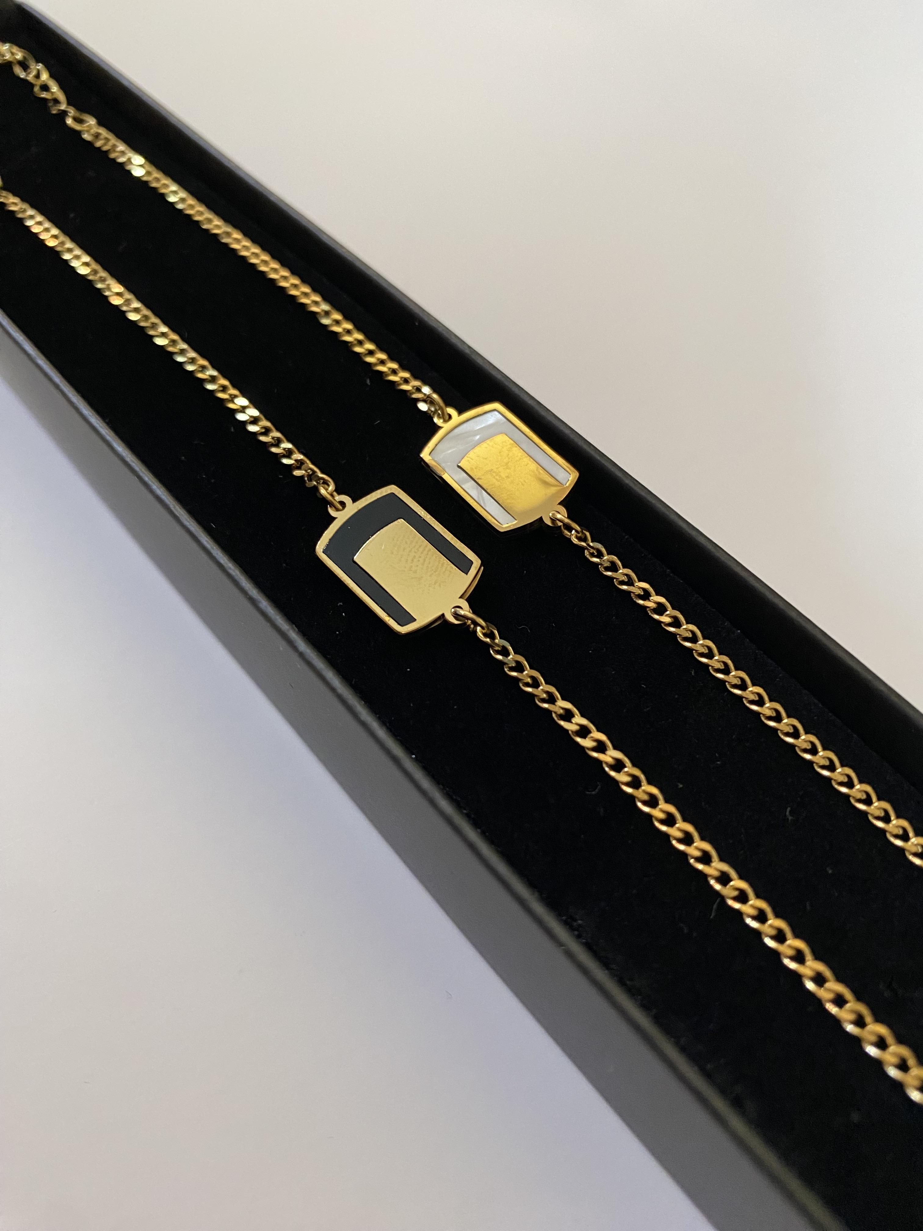 Çift çelik bileklik