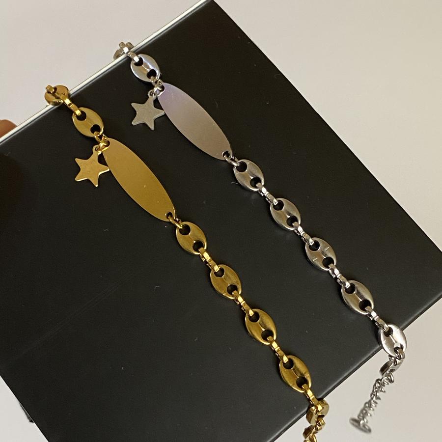 Çift çelik bileklik