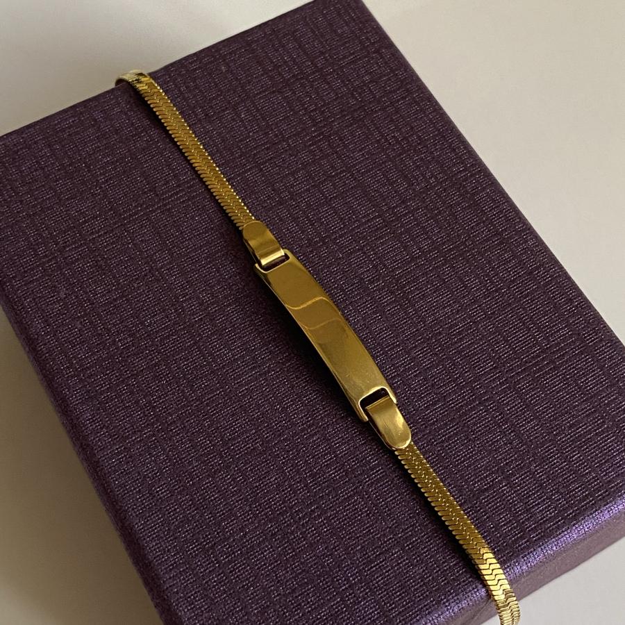 Gold çelik bileklik