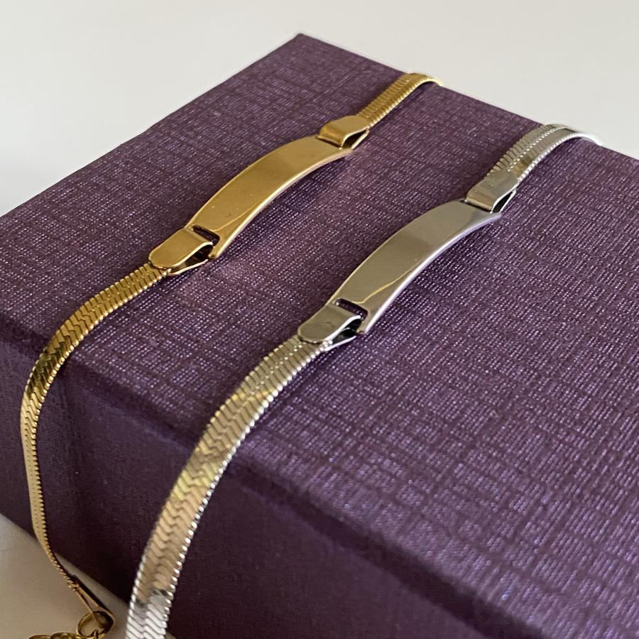 Çift çelik bileklik